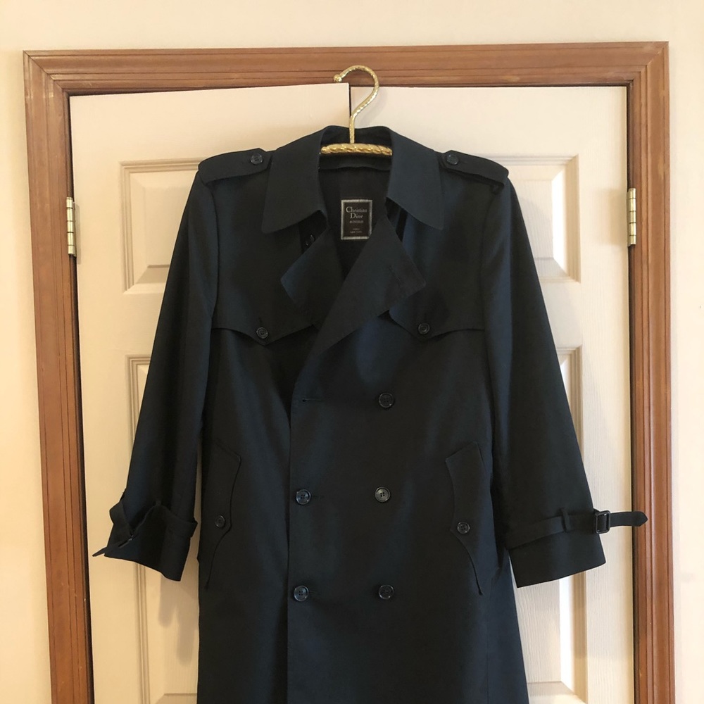 Christian Dior Vintage Mens Trench Coat